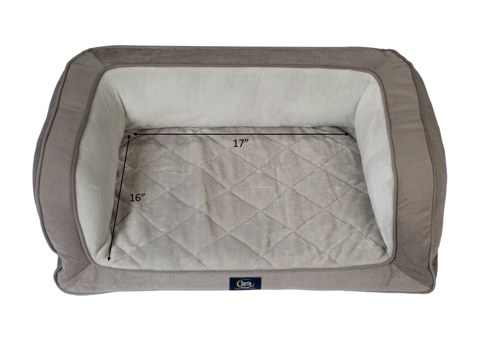 Serta deluxe couch pet fashion bed